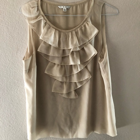 CAbi Ruffle Tank - Picture 1 of 2